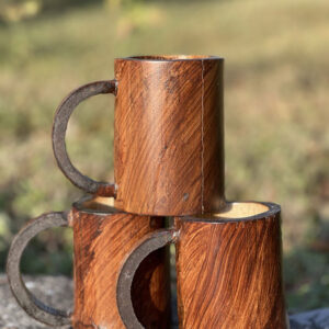 tazas de bambú